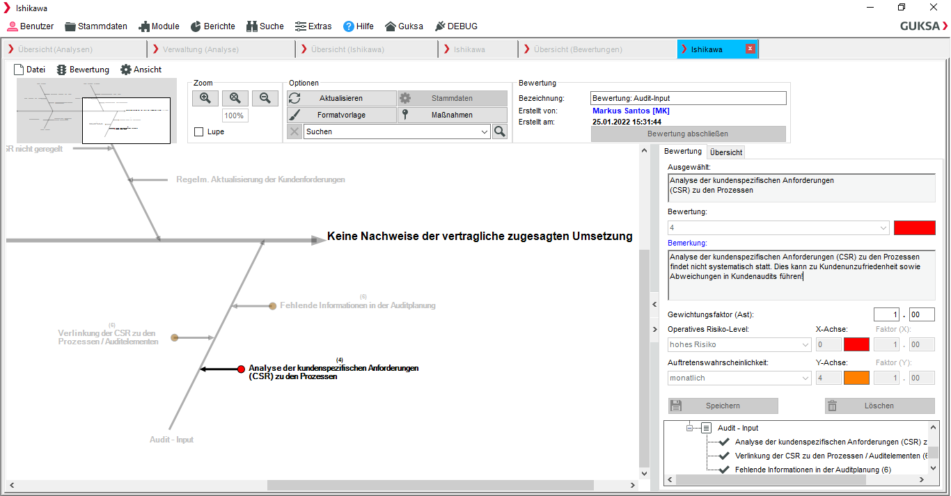 Analysetools Ishikawa